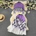 Women’s Clothing Temperament two piece suit for women new style mature style high end long sleeved pleated top + high waist pleated skirt_ecoleips.com