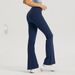 Women's High-Waisted Flared Yoga Pants Stretchy Comfortable for Pilates Workout And Lounge Tummy Control Breathable Fabric_ecoleips.com