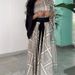 Women's Clothing Spring And Summer Sexy Printed Pleated Belt Splicing Ball Evening Dress_ecoleips.com