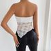 Aria Basics Aria Basics Summer Hot Sale Off-Shoulder One-Shoulder Tube Top Women's T-Shirt European And American Sexy Waist-Cinching Lace_ecoleips.com