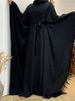 Muslim Dress Casual Loose Bat Sleeve Middle Eastern Robe Dress Islamic Clothing Dubai Abaya_ecoleips.com