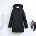 "Longline Hooded Puffer Coat – Winter-Ready Polyester Shell With Geometric Quilting (M-XXXL) – Sleek Commuter Essential For Urban Professionals"_ecoleips.com