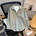Women's New Spring/Summer Striped Long-Sleeve Shirt – Printed, Loose-Fit, Versatile Top-6_ecoleips.com