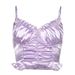 Summer Camisole Slim Crop Top European And American Instagram Fashion 2025 New Style Open Back Ruffled Inner Layer Women's Clothing_ecoleips.com