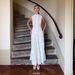 Women's Sleeveless High Neck Dress Elegant Sexy Hollow Out Lace High Waisted Fashionable American Style New_ecoleips.com