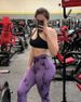 Plus Size Tie Dye Yoga Pants For Women - High Waisted Booty Lifting Workout Leggings, Peach Shaping Running Gym Tights With Stretchy Fabric_ecoleips.com