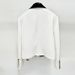 Women's Clothing Fashion Color Matching Contrast Fashionable Contrast Color Notched Lapel Short Blazer Slim Fit Office Wear & Casual Chic Jacket_ecoleips.com