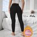 Women's Clothing Women's Pink High Waist Thermal Thermal Pants Slimming Fleece Lined Thick Winter Leggings Hip Lifting For Formal & Casual For Women_ecoleips.com