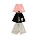 Unisex Casual Wide Leg Shorts American High Street Style Y2K Trendy Hip Hop Sporty Letter Print High Waist Bottoms for Women_ecoleips.com