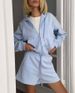 Women's Clothing Fashion Women's Clothing Ladies Hooded Big Pocket Sweatshirt Shorts Two Piece Casual Suit Female_ecoleips.com