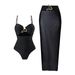 Aria Basics 2025 New European And American Slim-Fit Conservative One-Piece Swimsuit For Women, High-End Bikini Hot Spring Swimwear_ecoleips.com