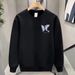 FW25 Matching Couple Cotton Crew Neck Sweatshirt - His & Hers_ecoleips.com