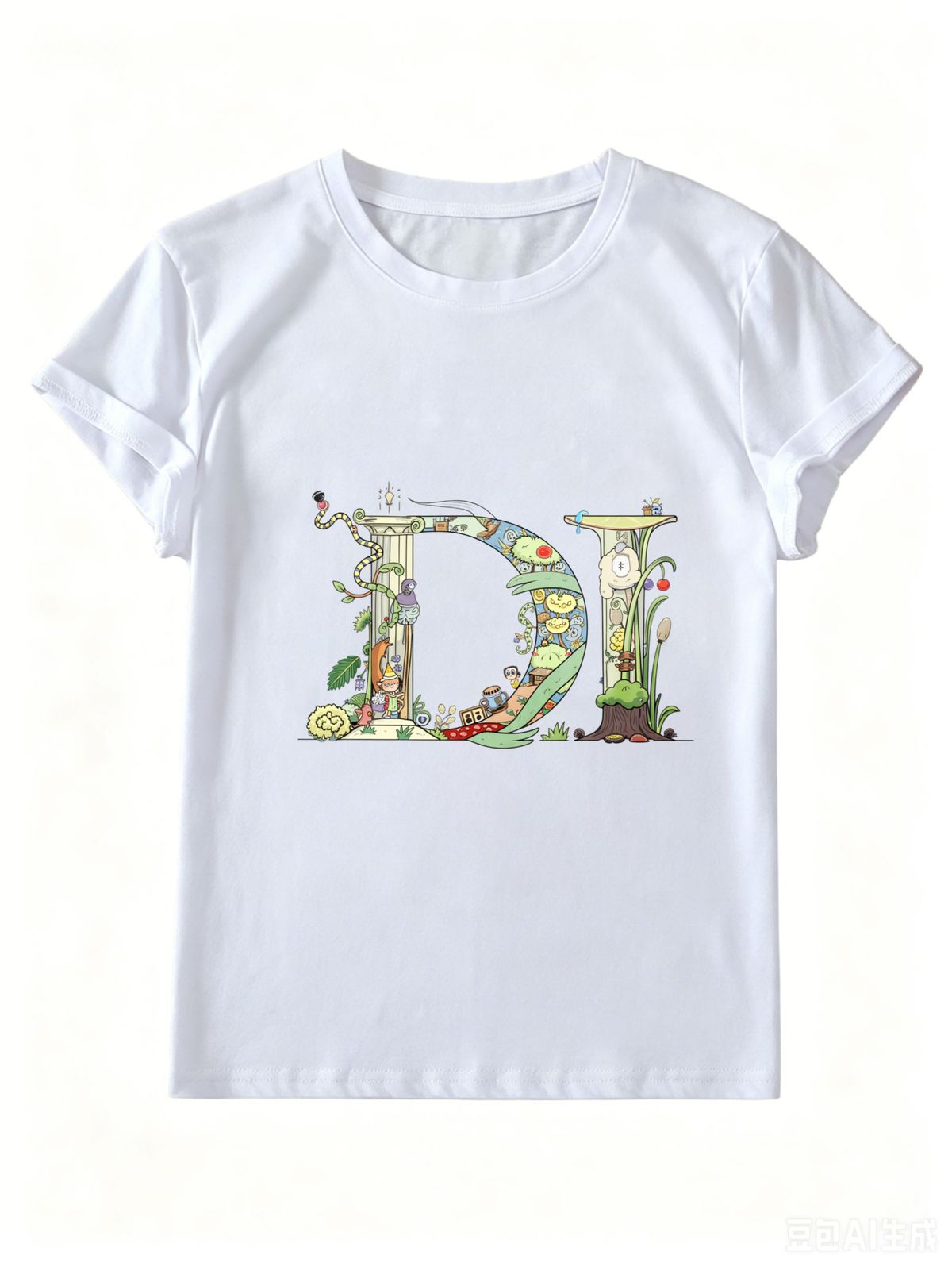 Women's Casual Baby Tee, Lightweight Stretch Crew Neck Fashion Essential_ecoleips.com