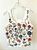 Women's Slim Fit Printed Floral Vest Sleeveless Top Style Short Spot Goods Supply_ecoleips.com