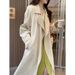 Women's Trench Coat, Spring And Autumn With A Nice Drape, New Model, Mid-length, Korean Style, Elegant, For Petite_ecoleips.com