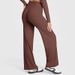 Sport Trousers Straight-Leg Pants Ultra Soft Butter Fabric Women's Mid-Waist Yoga Pants GYM Naked Feel Pilates Running_ecoleips.com