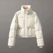 New cotton jacket women's short versatile Korean style stand up collar small size thickened bread jacket cotton coat trendy_ecoleips.com