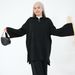 Modest Abaya Dress Women's Autumn Winter Thickened Knitted Two-Piece Suit Loose Sweater Skirt Set Middle East_ecoleips.com