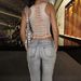 Summer Style Women's Slim Fit Round Neck Cropped Top Sexy Letter Print Irregular Backless Design_ecoleips.com
