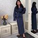 Women's Spring New Fashion Set 2025, Elegant Skirt With Cardigan Top, Cross-border Casual Tie-up, European And American_ecoleips.com
