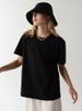 K Short Sleeved T-shirt New Women's Fashionable Casual Home Commuting Versatile Round Neck Short Sleeved T-shirt_ecoleips.com