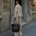 2025 Autumn New Solid Color Casual Two-Piece Set European American Style Fashionable High-End Tie-Waist Shirt And_ecoleips.com