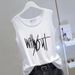 Summer Women's Loose-fitting Camisole Top, Korean Style, Bamboo Cotton, Versatile Sleeveless T-shirt, Base Shirt, Top_ecoleips.com