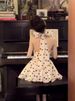 Chic Polka Dot Neck Hanging Women's Dress Korean Style Summer Short Skirt Sweet And Spicy Beautiful Unique Commute High Waist_ecoleips.com