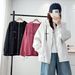 girl Girl Autumn New 100kg Loose Embroidered Hooded Jacket For Plus Size Women Casual Parka 8385_ecoleips.com