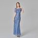 Women's Clothing Version Sequined Mesh Fishtail Slim Sexy_ecoleips.com
