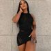 European American Style Women's Clothing 2025 Autumn And Winter New Fashion Solid Color Hollow-out Round-neck Sleeveless_ecoleips.com