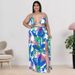 Women's Clothing Plus Size Women's Strapless Swimsuit Set 3 Pieces Printed Summer Fashion Design For Formal & Casual For Women_ecoleips.com