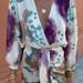 2025 Spring Women's Elegant Casual V-neck Long Sleeve Slit Two-piece Fashion Set_ecoleips.com