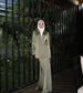 Women's Clothing Suit Skirt Suit Muslim Satin Shirt_ecoleips.com