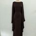 Women's Clothing New Temperament Waist Bat Sleeve Dress_ecoleips.com