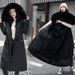 Women's Clothing Cotton Jacket Long Loose Embroidery, Detachable, New Style, Plus Velvet Workwear, Cotton Padded Jacket, Thickened Coat_ecoleips.com