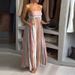 2026 Spring New Collection: Cross-Border European American Foreign Trade Women's Clothing - Elegant And Sexy Color-Block_ecoleips.com
