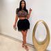 Women's Clothing sexy slim see through hot diamond two piece suit nightclub clothes_ecoleips.com