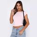 Women's Slim Fit Solid Color T-Shirt Round Neck Short Sleeve European American Style Autumn Top_ecoleips.com