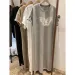 Summer Short Sleeved Dress Women's Korean Ins Butterfly Print Oversized Loose Round Neck DressFashionable Loose Maternity Dress_ecoleips.com