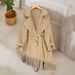 Women's Clothing Fashion Trend Double breasted Slim Long Windbreaker Women_ecoleips.com