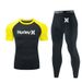 Women's Clothing Hurley Printed Men's Wetsuit Quick Drying Sun Protective Stretchy Top Beachwear Fitness Training Sportswear_ecoleips.com