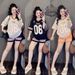 Women's Loose Fitting V Neck Short Sleeved Color Block Casual Running Two Piece Set Fashionable Ins Inspired Clothing_ecoleips.com