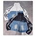 Women’s Clothing Denim Jacket For Women Spring New Style Small Number 24 Letter Pocket Design Thief Jacket Top_ecoleips.com