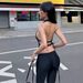 European And American Women's Fashion 2026 Summer New Slim-fit Sexy Versatile Hot Girl Backless Sleeveless Halter Top_ecoleips.com