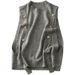 Elegant Knit Vest For Women - Slimming Casual Layering Piece With 3D Pattern, Versatile For Office & Daily Wear_ecoleips.com