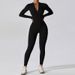 European American Autumn And Winter Yoga Suits For Women, One-piece Fitness Wear, Running Training, Pilates Sportswear_ecoleips.com