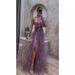 Women's Clothing Sexy Oblique Shoulder One Shoulder Long Sleeve Floral Gauze Dress Long Skirt High End Large Swing Floral_ecoleips.com