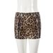 Aria Basics Aria Basics 51437 European And American INS Sequin Style Women's Clothing, New Christmas Leopard Print Hot Pants With Elastic Waist,_ecoleips.com