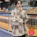Cozy Fleece-Lined Winter Coat For Women - Oversized Lamb Fur Hybrid Jacket (Thickened Polyester, Zip-Up Stand Collar, Casual & Chic)_ecoleips.com